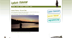 Desktop Screenshot of lydum-fiskesoe.dk